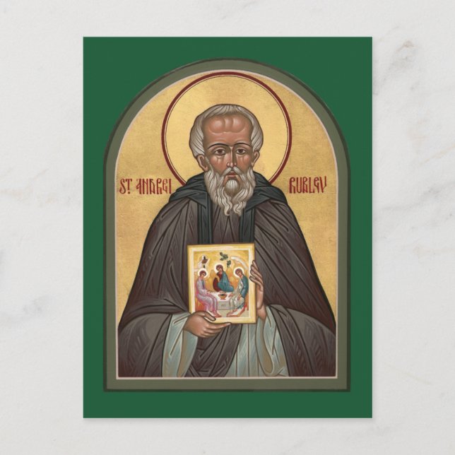 Postale Carte de prière St. Andrei Rublev (Devant)