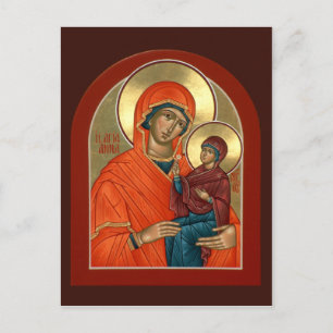 Postale Carte de prière St. Anna