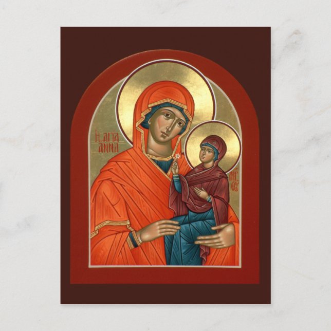Postale Carte de prière St. Anna (Devant)