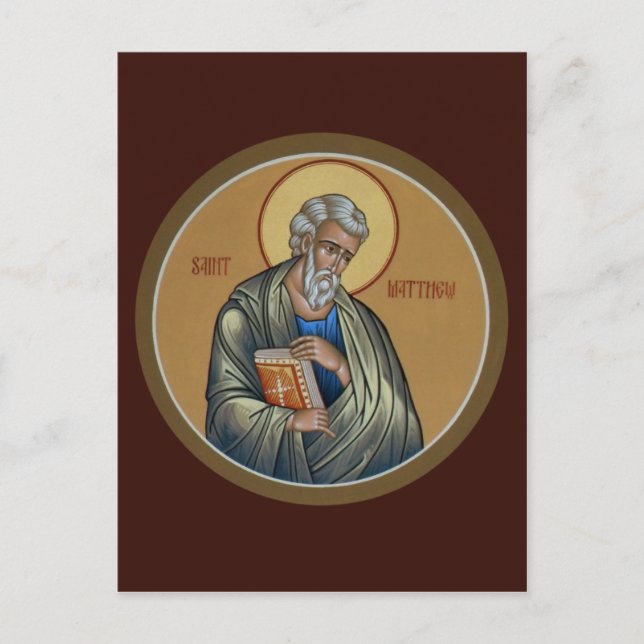 Postale Carte de prière St. Matthew (Devant)
