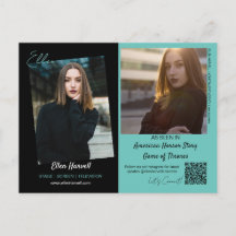 Carte de promo composite modèle d'acteur 3 Photo c