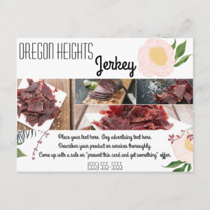 Postale Carte de publicité commerciale Bébé rose Cosmos su