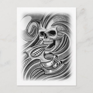 POSTALE CARTE DE RÉCEPTION DE RITON TATTOOP