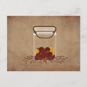 Postale Carte de recette Fixes de pot
