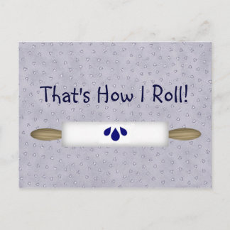Postale Carte de recette That's How I Roll