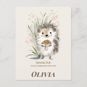 Postale Carte de remerciement d'anniversaire pour enfants