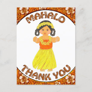 Postale Carte de remerciement Mahola