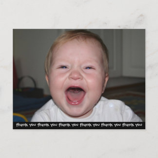 Postale Carte de remerciements