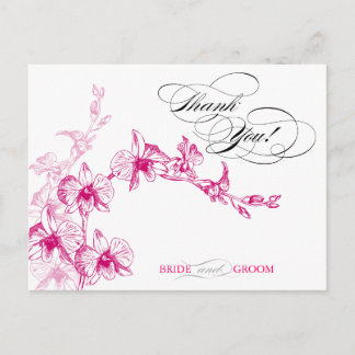 Postale Carte de remerciements