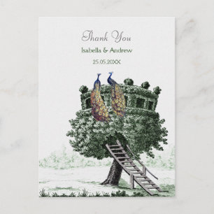 Postale Carte de remerciements de l'arbre de l'Imaginaire 