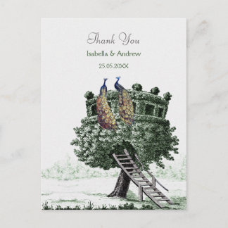 Postale Carte de remerciements de l'arbre de l'Imaginaire