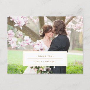 Postale Carte de remerciements photo