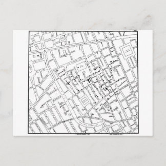 POSTALE CARTE DE RUES