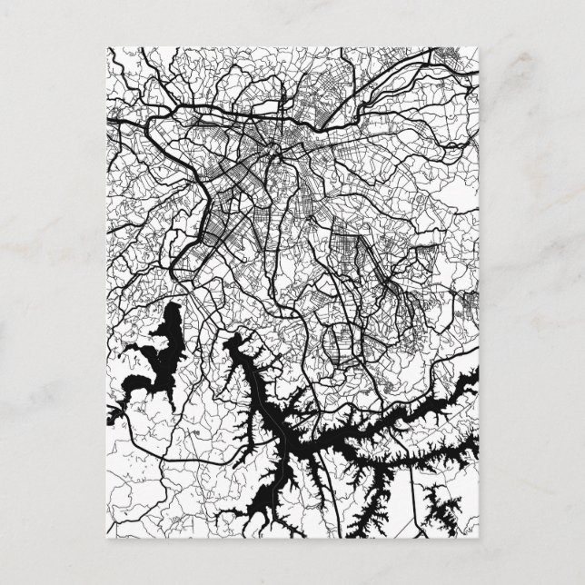 Postale Carte de São Paulo Brésil (Devant)