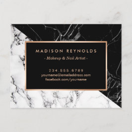 Postale Carte de soins postérieurs de l'artiste maquillage
