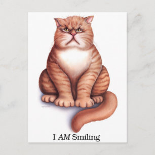 Postale Carte de sourire