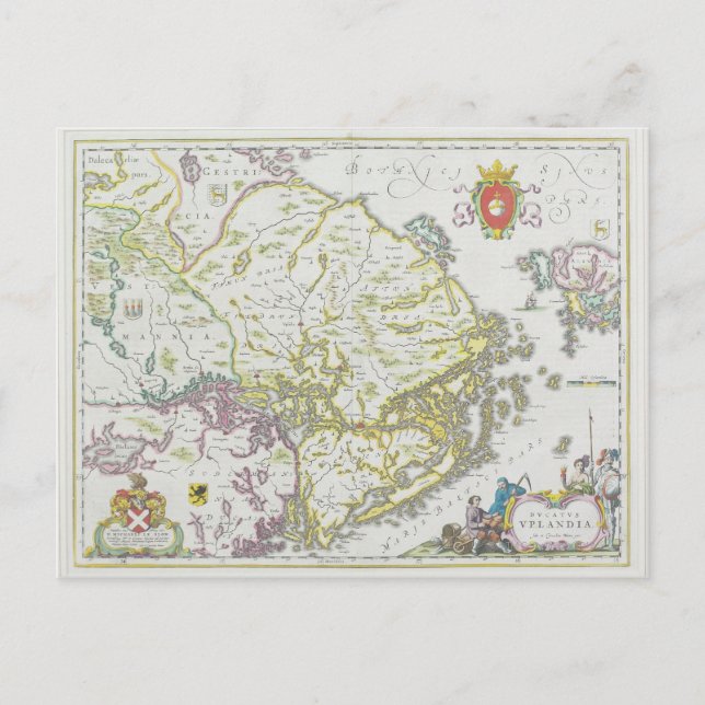 Postale Carte de Stockholm, Suède (Devant)