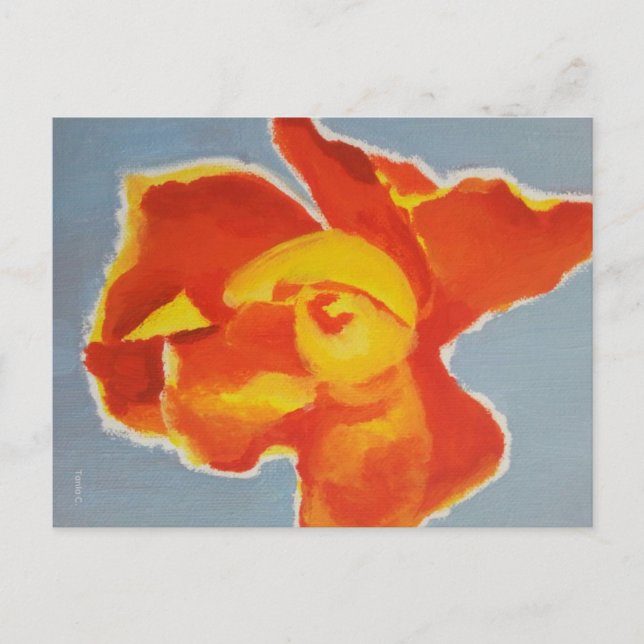 Postale Carte de sympathie Rose Bright (Devant)