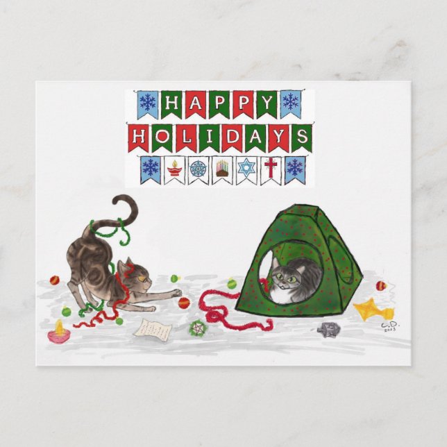 Postale Carte de vacances 2023 (Devant)