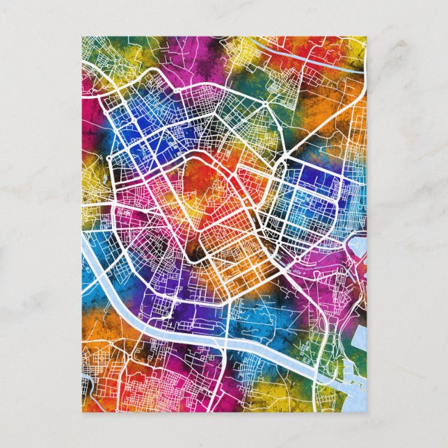 Postale Carte de Valence Espagne (Devant)