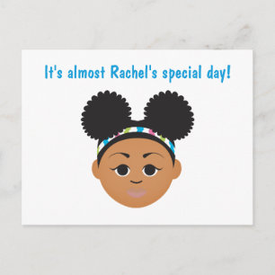 Postale Carte de vœu d'invitation d'anniversaire #Proud2BN