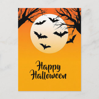 Postale Carte de vœux Halloween effrayante