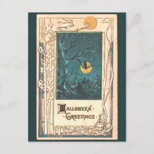Postale Carte de voeux Halloween inhabituelle