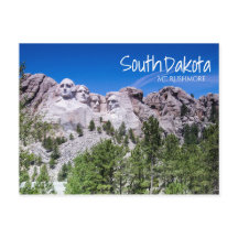 Carte de voeux Mt Rushmore Vista