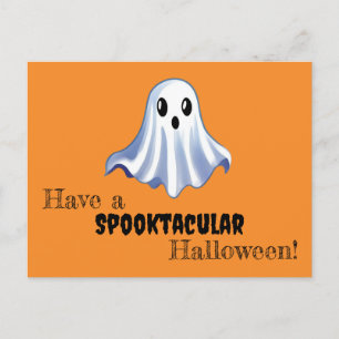 Postale Carte de voeux pour le fantôme d'Halloween