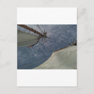 Postale Carte de voeux pour voilier