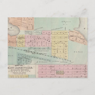 Postale Carte de Waseca, Minnesota