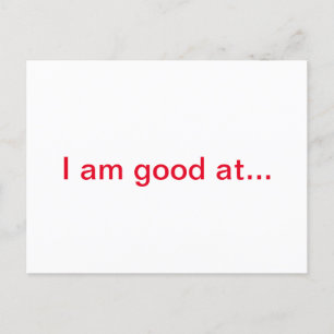 Postale Carte d'encouragement