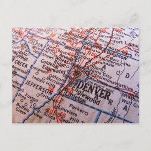 Postale Carte Denver