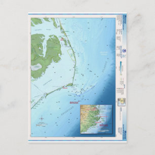 Postale Carte des banques extérieures