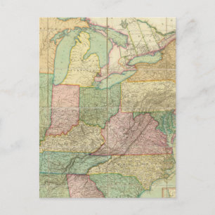 Postale Carte des États-Unis 6