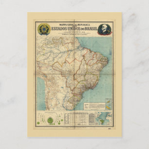 Postale Carte du Brésil (1908)