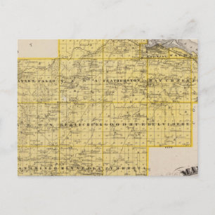 Postale Carte du comté de Goodhue, Minnesota