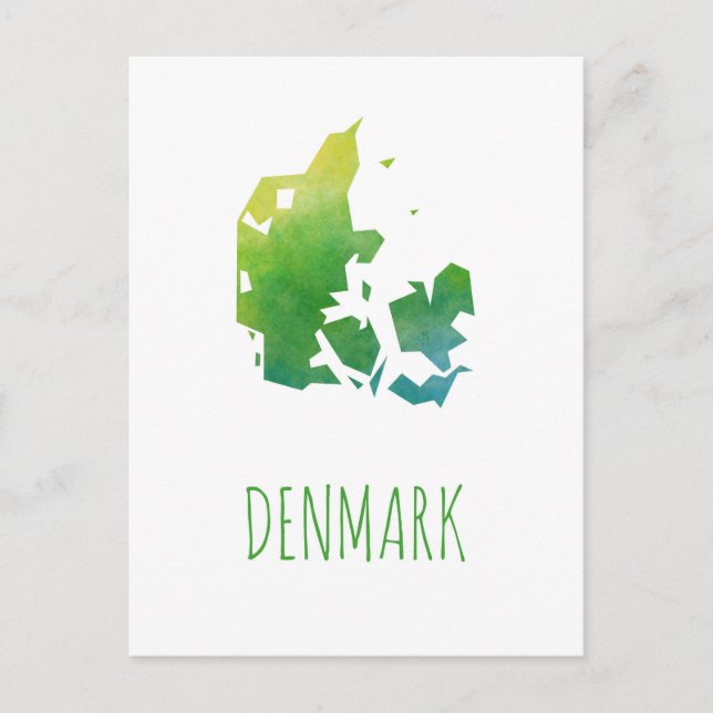 Postale Carte du Danemark (Devant)