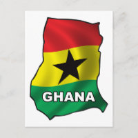 Carte Du Ghana