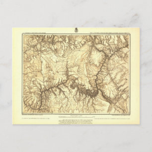 Postale Carte du Grand Canyon historique - Archives nation
