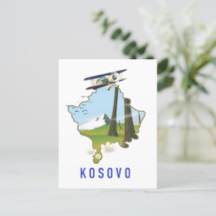 Postale carte du Kosovo