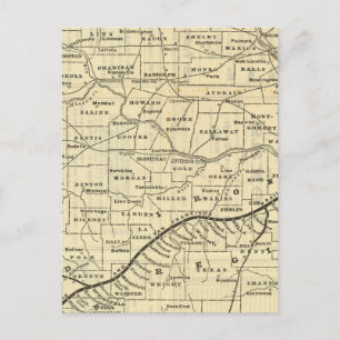 Postale Carte du Missouri 2