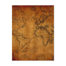 Carte du monde antique