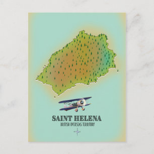 Postale Carte du territoire britannique d'outre-mer de Sai