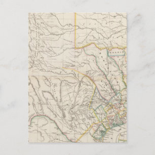 Postale Carte du Texas