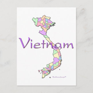 Postale Carte du Vietnam