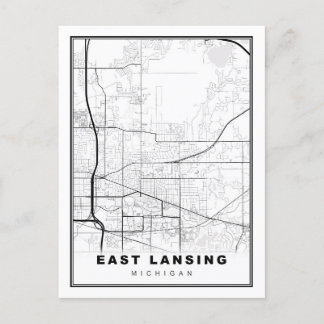 Postale Carte East Lansing