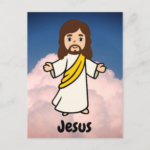 Postale Carte flash Jésus