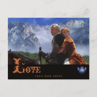Postale Carte JADE & ARRA -LOVE-Post