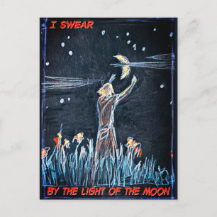 Postale Carte Junction n° 40 : Je jure par la Lune